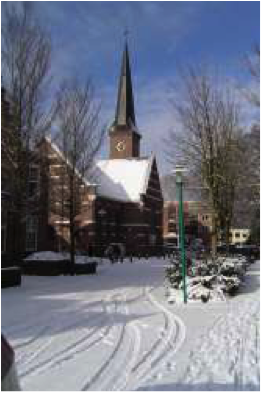 Kerk in de sneeuw